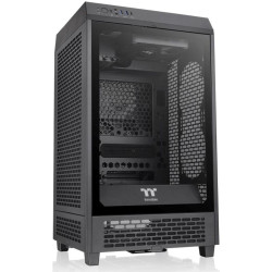 Корпус Thermaltake The Tower 200 черный miniITX 6x120mm 4x140mm 2xUSB3.0 audio bott PSU [CA-1X9-00S1WN-00]