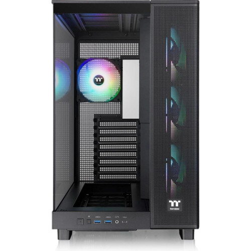 Корпус Thermaltake View 380 XL TG ARGB черный без БП E-ATX 2x120mm 2xUSB3.0 audio bott PSU Корпус Thermaltake View 380 XL TG ARGB черный без БП E-ATX 2x120mm 2xUSB3.0 audio bott PSU