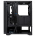 Корпус без блока питания/ HSPD M520, Mesh Mid Tower, Black, slide TG, 0.45 SPCC, 4x120mm ARGB ATX, mATX, mITX 160/330/184mm 2x2.5