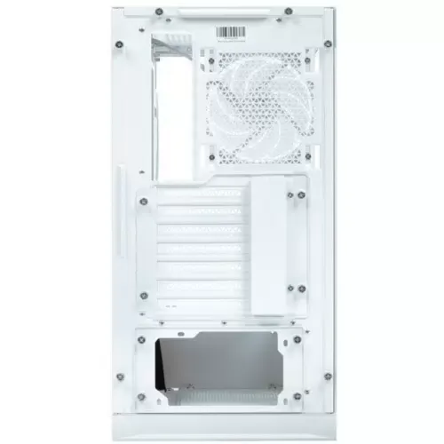 Корпус XPG INVADER X WHITE (INVADERXMT-WHCWW) Mid-Tower Gaming ATX PC Case with Panoramic View, Tempered Glass Panels, and RGB Lighting Black