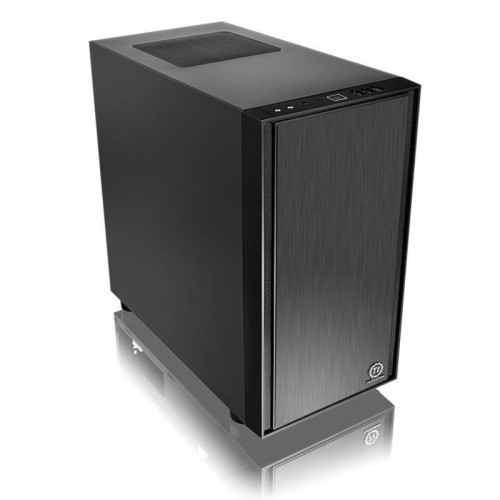 Корпус Thermaltake Versa H17 черный mATX 2xUSB2.0 1xUSB3.0 audio bott PSU [CA-1J1-00S1NN-00]