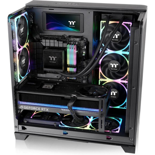 Корпус Thermaltake View 390 Air черный без БП ATX 9x120mm 2x140mm 2x200mm 2xUSB3.0 audio bott PSU