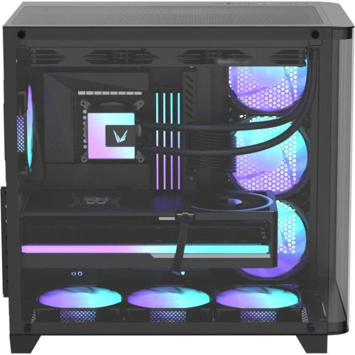 Корпус Formula Crystal U2 черный без БП ATX 1xUSB2.0 1xUSB3.0 1xUSB3.1 audio bott PSU