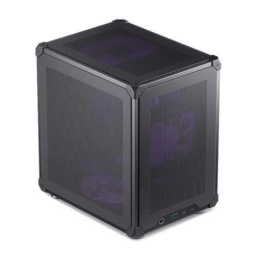 Корпус без блока питания/ Корпус JONSBO C6 Black MATX без БП, mini-ITX, micro-ATX, черный