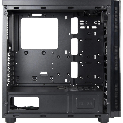 Корпус Chieftec HAWK черный ATX 2x80mm 2x120mm 2xUSB2.0 2xUSB3.0 audio bott PSU [AL-02B-TG-OP]