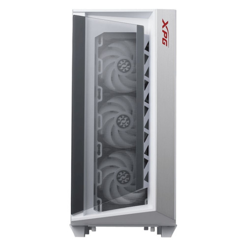Корпус XPG CRUISER WHITE [CRUISERST-WHCWW] (Midi-Tower, белый, TG, 120mm ARGB fan*3)