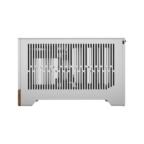 Корпус без блока питания/ Case Fractal Design Terra, Mini-Tower, no fans, 1xUSB-A 3.0 + 1xUSB 3.2 Type-C, SFX PSU Support, mITX Silver