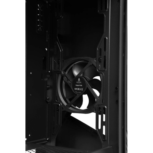 Корпус Azza Eclipse черный ATX 9x120mm 5x140mm 2xUSB2.0 1xUSB3.0 audio bott PSU [CSAZ-440 ECLIPSE]