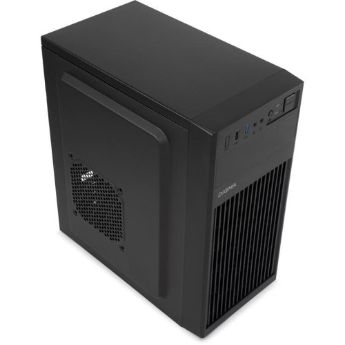 Корпус Digma DCC-MN302 черный mATX 1x80mm 2x120mm 1xUSB2.0 1xUSB3.0 audio [DCC-MN302]