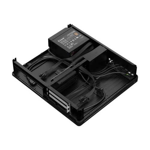 Корпус ПК без блока питания/ Case Fractal Design Node 202, SFF, no fans, 2xUSB-A 3.0, SFX PSU Support, mITX Black