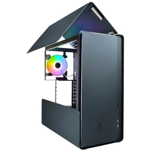 Корпус Azza Cast черный ATX 3x120mm 2x140mm 2xUSB3.0 audio bott PSU [CSAZ-808BM CAST]