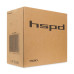 Корпус без блока питания/ Case HSPD M210, Mesh Mid Tower, Black, 0.7 SPCC, 1x90mm mATX, mITX 140/280/150mm 1x2.5