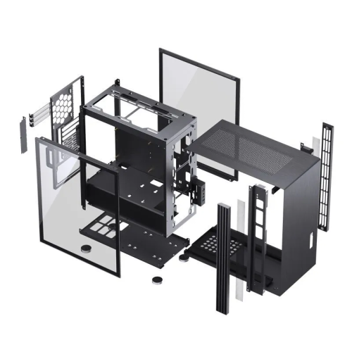 Корпус без блока питания/ JONSBO Computer Case U6 black