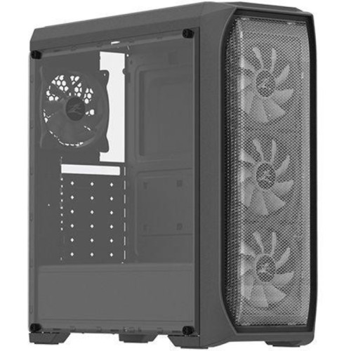 Корпус Zalman N5 MF черный ATX 5x120mm 2xUSB2.0 1xUSB3.0 audio bott PSU [N5 MF BLACK]
