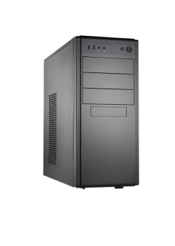 Корпус без блока питания/ Case Foxline FL-886 ATX case, black, w/o PSU, w/2xUSB3.0, w/o pwrcord, w/o FAN