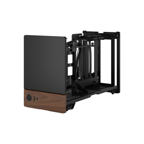 Корпус без блока питания/ Case Fractal Design Terra, Mini-Tower, no fans, 1xUSB-A 3.0 + 1xUSB 3.2 Type-C, SFX PSU Support, mITX Graphite