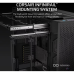 Корпус без блока питания/ Case Corsair iCUE LINK 9000D Airflow, Full-Tower, TG, no fan, 4xUSB-A 3.2, 2xUSB 3.2 Type-C, SSI-EEB, E-ATX, ATX, mATX, mITX Black