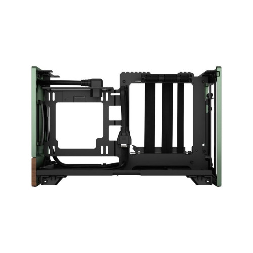 Корпус без блока питания/ Case Fractal Design Terra, Mini-Tower, no fans, 1xUSB-A 3.0 + 1xUSB 3.2 Type-C, SFX PSU Support, mITX Jade