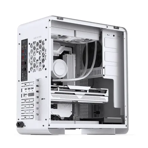 Корпус без блока питания/ Case JONSBO U4 PRO MESH, Midi-Tower, no fan, 1xUSB-A 3.2 + 1xUSB-C 3.2, ATX, mATX, mITX White