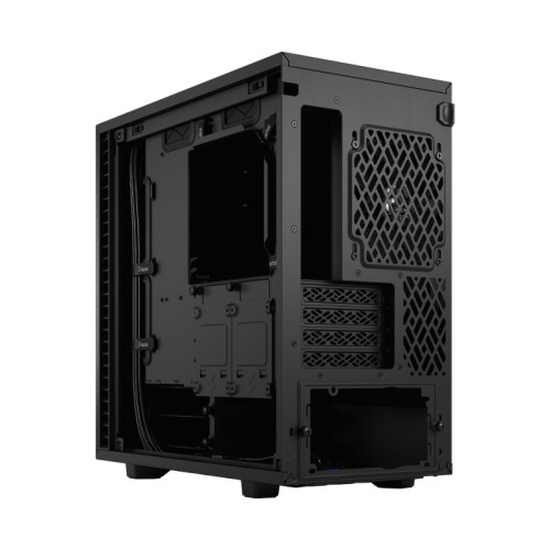Корпус ПК без блока питания/ Case Fractal Design Define 7 Mini Solid, Mini-Tower, 1x120mm + 1x140mm, 2xUSB-A 2.0 + 2xUSB-A 3.0 + 1xUSB 3.2 Type-C mATX, mITX, mDTX Black