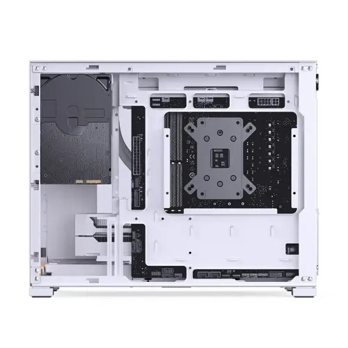 Корпус без блока питания/ Case JONSBO D32 STD, Mini-Tower, TG, no fan, 1xUSB-A 3.0 + 1xUSB-C 3.1, mATX, mITX White