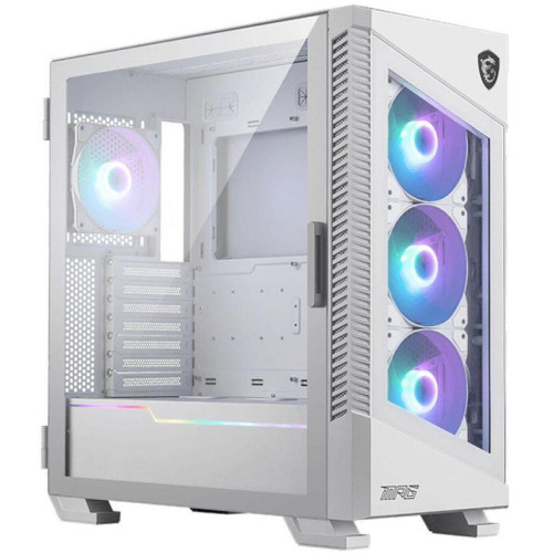 Корпус MSI MPG VELOX 100R WHITE белый E-ATX 9x120mm 4x140mm 2xUSB3.1 audio AirDuct bott PSU [306-7G18W21-809]