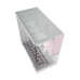 Корпус ПК без блока питания/ Case Geometric Future Model 5, Midi-Tower, TG, no fans, 2xUSB-A 3.0, 1xUSB 3.2 Type-C, E-ATX, ATX, mATX, mITX Pink