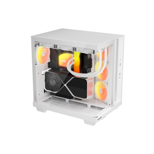 Корпус ПК без блока питания/ Case be quiet! LIGHT BASE 500 LX, Midi-Tower, TG, 4x120mm ARGB, 2xUSB-A 3.2, 1xUSB 3.2 Type-C, ATX, mATX, mITX White Корпус ПК без блока питания/ Case be quiet! LIGHT BASE 500 LX, Midi-Tower, TG, 4x120mm ARGB, 2xUSB-A 3.2, 1xUSB 3.2 Type-C, ATX, mATX, mITX White