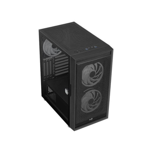Корпус Aerocool Graphite-G-BK-v2 черный ATX 6x120mm 1x140mm 2xUSB3.0 audio bott PSU [ACCM-PB24033.11]