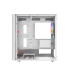Корпус ПК без блока питания/ Case SAMA S30 White, Midi-Tower, TG, 2x140mm + 1x120mm ARGB, 1xUSB 3.0 + 1xUSB 3.1 Type-C, mATX, mITX White
