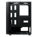 Корпус без блока питания/ Case HSPD M530, Mesh Mid Tower, Black, TG, 0.4 SPCC, no fans ATX, mATX, mITX 155/290/200mm 2x2.5