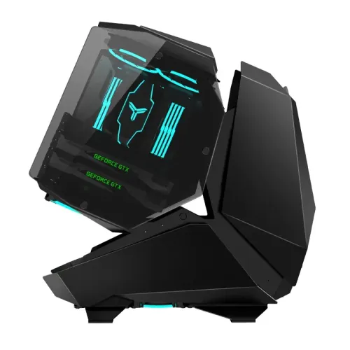 Корпус без блока питания/ Case JONSBO MOD-5, Full-Tower, TG, no fans, 2xUSB-A 3.0 + 1xUSB-C 3.2, ATX, mATX, mITX Black