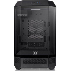 Корпус Thermaltake The Tower 300 Black черный mATX 8x120mm 6x140mm 2xUSB3.0 audio bott PSU [CA-1Y4-00S1WN-00]