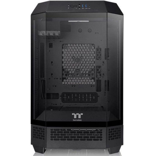 Корпус Thermaltake The Tower 300 Black черный mATX 8x120mm 6x140mm 2xUSB3.0 audio bott PSU [CA-1Y4-00S1WN-00]