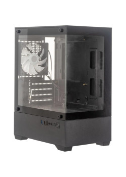 Корпус Accord ACC-ZCU2B черный mATX 1x120mm 1xUSB3.0 1xUSB3.1 audio [ACC-ZCU2B]