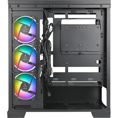 Корпус Azza COVE черный ATX 6x120mm 2x140mm 1xUSB2.0 1xUSB3.0 audio bott PSU [CSAZ-570B COVE]