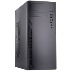 Корпус без блока питания/ Case Foxline FL-301, ATX, 1x5.25EXT, 1x3.5EXT, 4x3.5INT, 4xUSB2.0, HDA, w/o FAN, w/o ATX PSU, no pwr cord