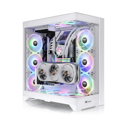 Корпус Thermaltake CTE E600MX Snow белый E-ATX 11x120mm 4x140mm 2xUSB3.0 audio bott PSU [CA-1Y3-00M6WN-00]
