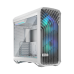 Корпус ПК без блока питания/ Case Fractal Design Torrent RGB TG Clear Tint, Full-Tower, 2x180mm + 3x140mm RGB, 2xUSB-A 3.2 + 1xUSB 3.2 Type-C E-ATX, SSI-CEB, SSI-EEB, ATX, mATX, mITX White