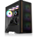 Корпус без блока питания/ Case Raijintek AGOS MAX, Midi-Tower, TG, 1x140mm ARGB, 2xUSB 3.0 + 1xUSB 2.0, E-ATX, ATX, mATX, mITX Black