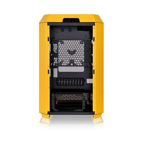 Корпус Thermaltake The Tower 300 Bumblebee желтый mATX 8x120mm 6x140mm 2xUSB3.0 audio bott PSU [CA-1Y4-00S4WN-00]