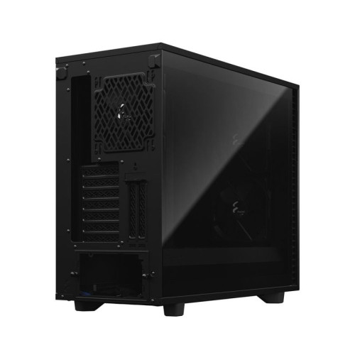 Корпус ПК без блока питания/ Case Fractal Design Define 7 TG Dark Tint, Midi-Tower, 3x140mm, 2xUSB-A 2.0 + 2xUSB-A 3.2 + 1xUSB 3.2 Type-C E-ATX, ATX, mATX, mITX Black