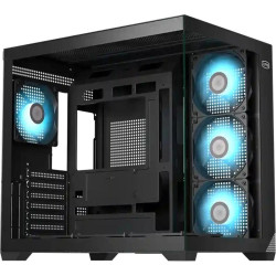 Корпус PcCooler C3T700 ARGB BK черный без БП ATX 8x120mm 5x140mm 2xUSB3.0 audio bott PSU