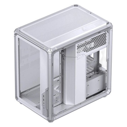 Корпус без блока питания/ Case JONSBO X400, Midi-Tower, TG, no fan, 2xUSB-A 3.0 + 1xUSB-C 3.2, ATX, mATX, mITX White