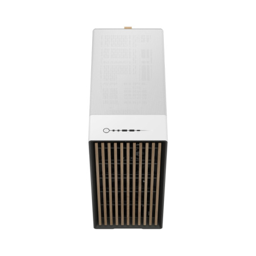 Корпус ПК без блока питания/ Case Fractal Design North XL RC Chalk TG Clear, Full-Tower, 3x140mm, 2xUSB-A 3.0 + 1xUSB 3.2 Type-C, ATX, mATX, mITX White