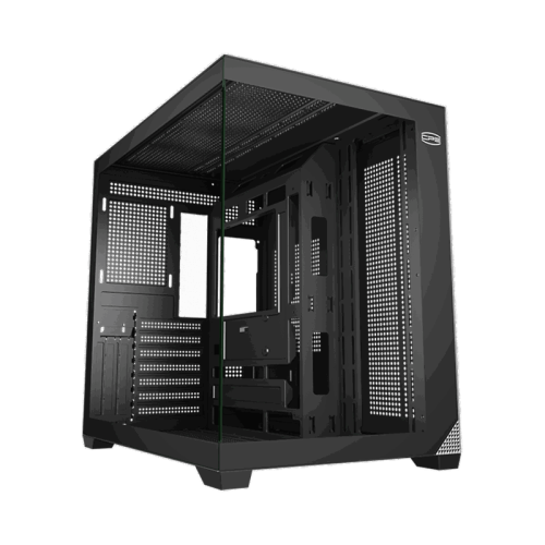 Корпус без блока питания/ Case PCCooler C3T700 BK, Midi-Tower, TG, no fans, 1xUSB-A 3.0 + 1xUSB-A 2.0 + 1xUSB-C, ATX, mATX, mITX Black