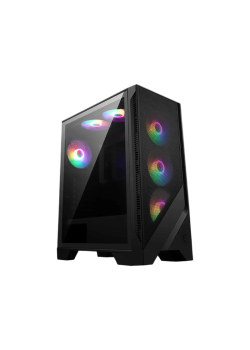 Корпус MSI MAG FORGE 120A Mid-Tower, ATX, 2xUSB 3.2, Audio I/O, 6x120mm autoRGB Fan PWM RGB PWM Control Board, Tempered Glass Window