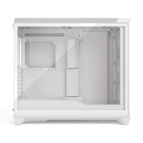 Корпус ПК без блока питания/ Case Fractal Design Meshify 3 XL RGB TG Clear Tint, Full-Tower, 3x140mm ARGB, 2xUSB-A 3.2 + 1xUSB 3.2 Type-C SSI-EEB, SSI-CEB, E-ATX, ATX, mATX, mITX, White