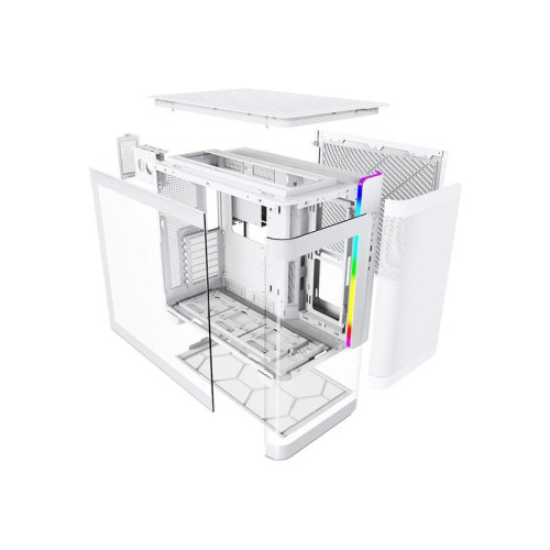 Корпус Montech King 95 белый ATX 9x120mm 6x140mm 2xUSB3.0 audio bott PSU [KING 95 WH]