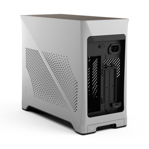 Корпус ПК без блока питания/ Case Fractal Design Era 2, SFF, 2x120mm, 2xUSB-A 3.0 + 1xUSB 3.2 Type-C, SFX PSU Support, mITX Silver